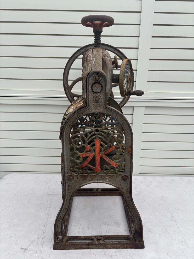 昭和レトロ　かき氷機