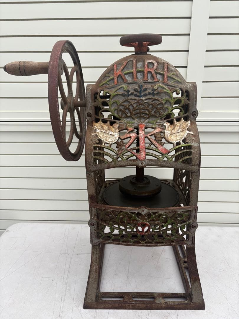 昭和レトロ　かき氷機