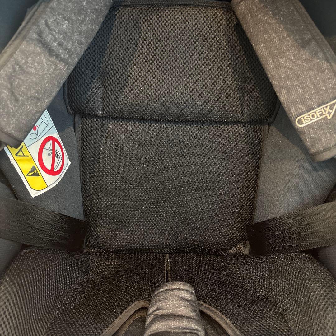 Aprica ピュアブラック チャイルドシート ISOFIX