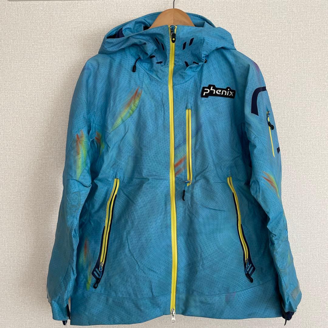 phenix スキーウェア フード付き 青 ウィンタースポーツ