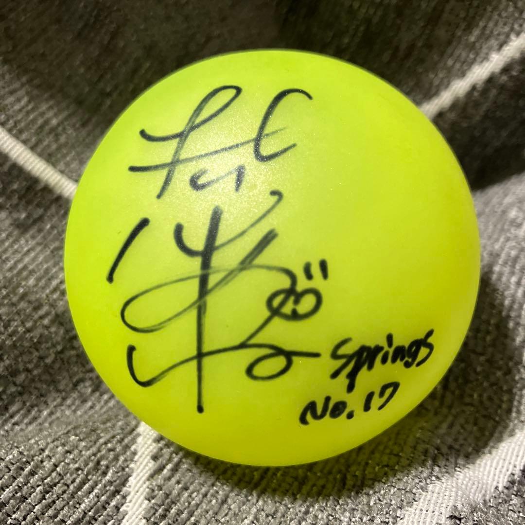 あ*さ様 久光スプリングス 北窓絢音選手のサインボール - メルカリ