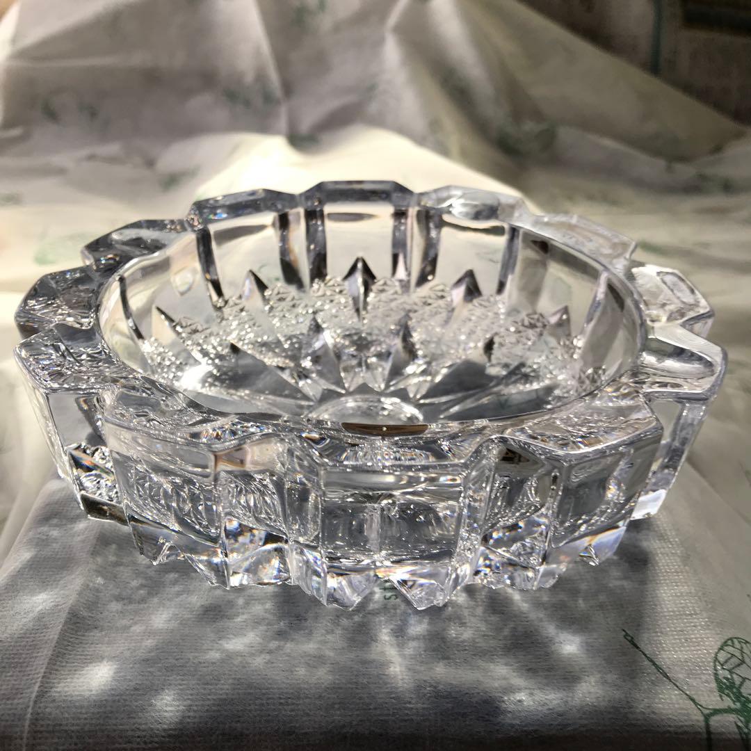 HOYA クリスタルガラス 灰皿 - メルカリ