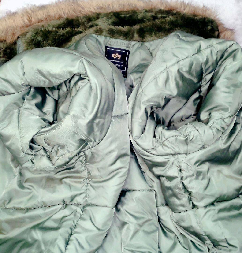 ALPHA N-3B パーカー 4XL セージグリーン 美品