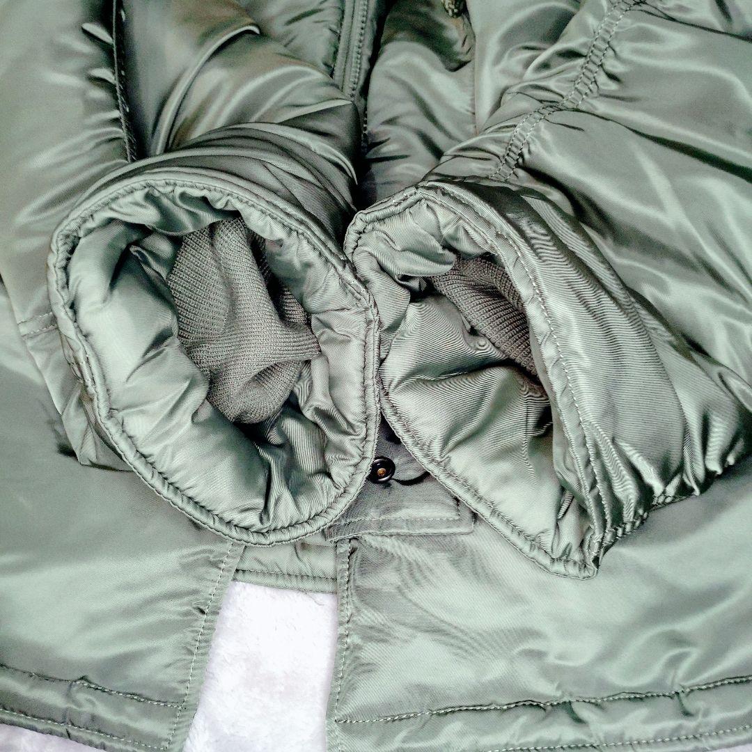 ALPHA N-3B パーカー 4XL セージグリーン 美品
