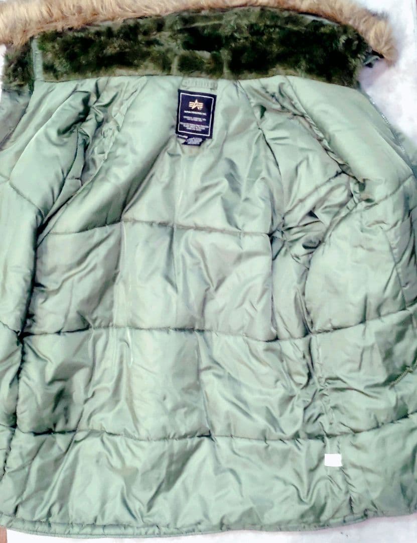 ALPHA N-3B パーカー 4XL セージグリーン 美品