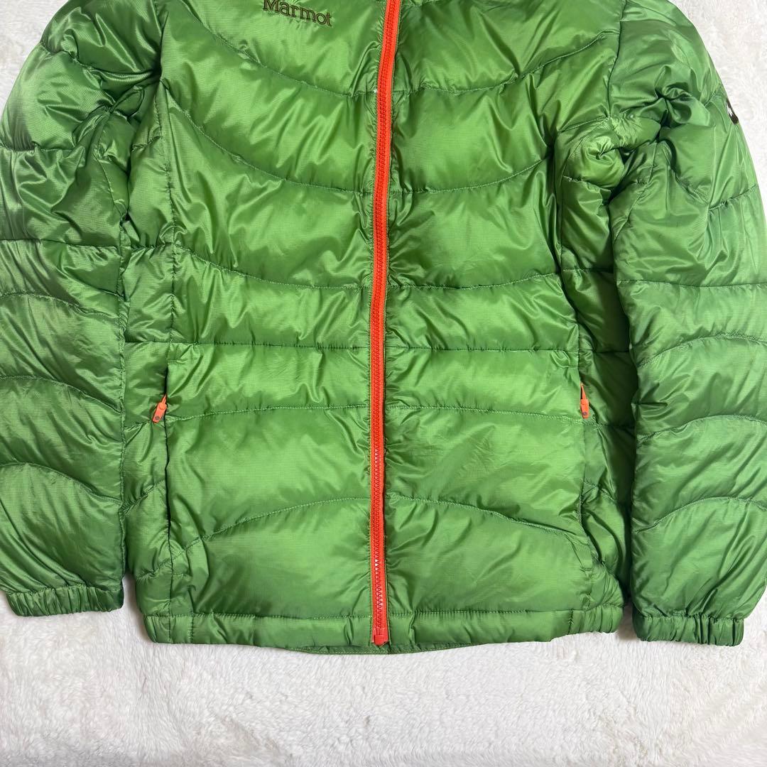 marmot 00s puffy jacket メンズMグリーン短丈　y2k