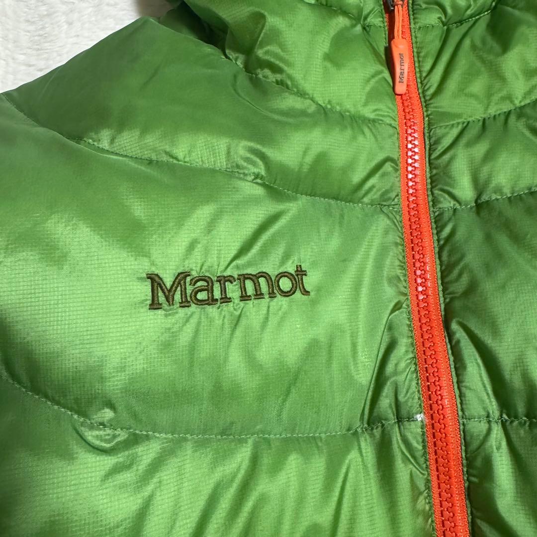 marmot 00s puffy jacket メンズMグリーン短丈　y2k