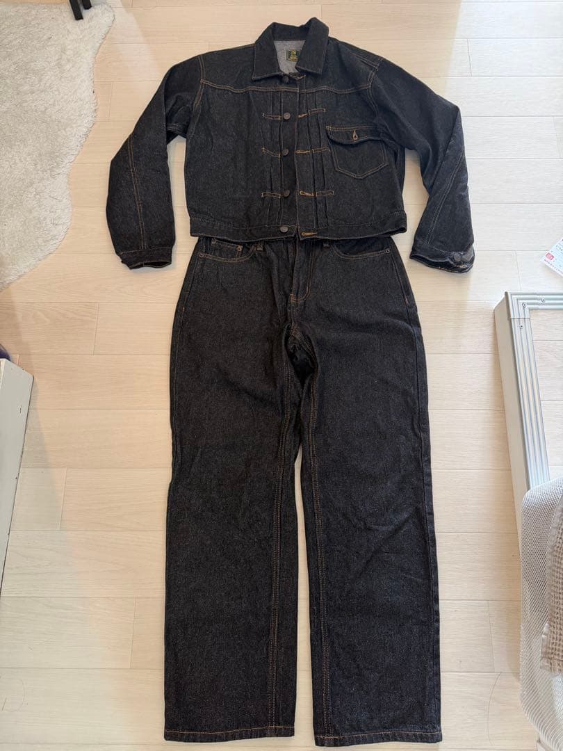 So. noen シンチバッグジーンズ セットアップ販売(単品購入可)