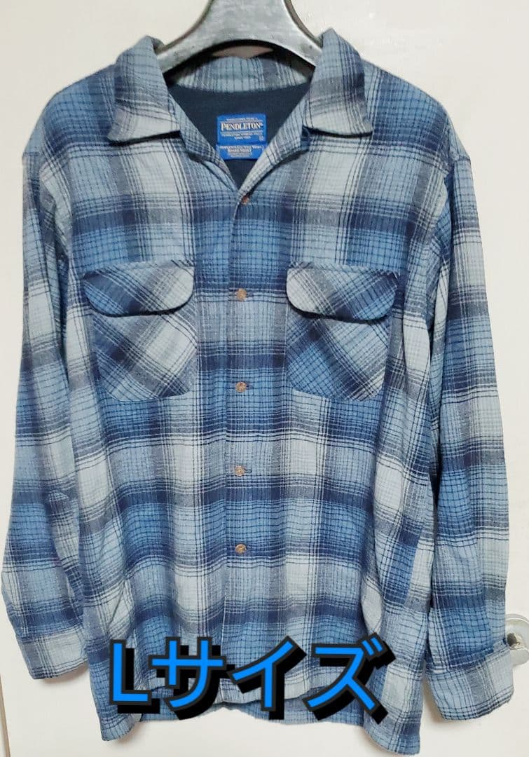 ペンドルトン ウール ボードシャツ L オンブレ