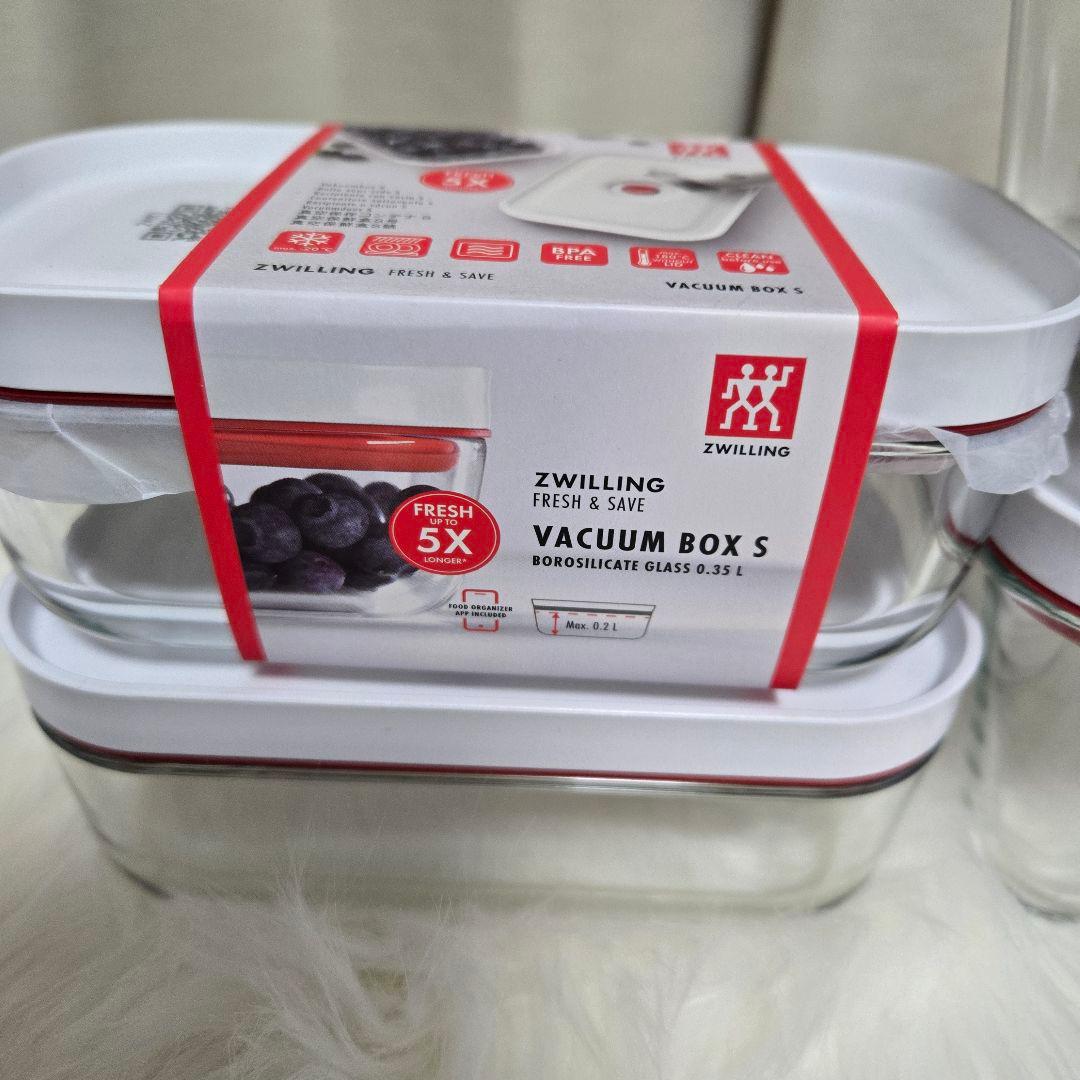 【お買得!!】ZWILLING ツヴィリング 真空 保存容器 真空バッグ セット