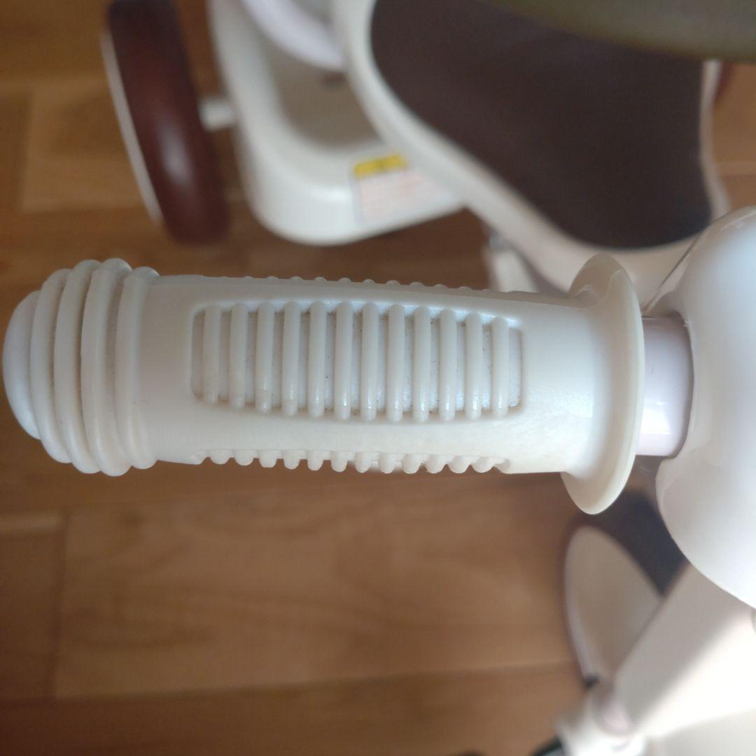 iimo 三輪車 ホワイト 木製 ドールバギー - メルカリ