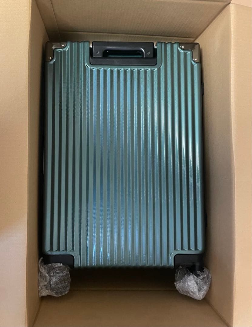 【未使用】C.jutro スーツケース Mサイズ グリーン