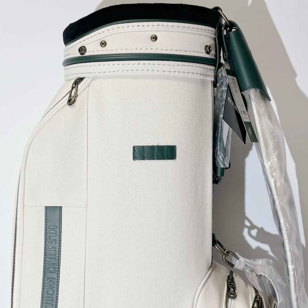 ハンティングワールド キャディバッグ 9型 47インチ対応 未使用 タグ