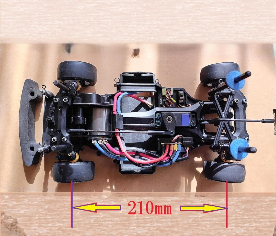 ABCホビー.ガンベイド.シャシーキット （ブラシレス.モーター＆メカ搭載済み）