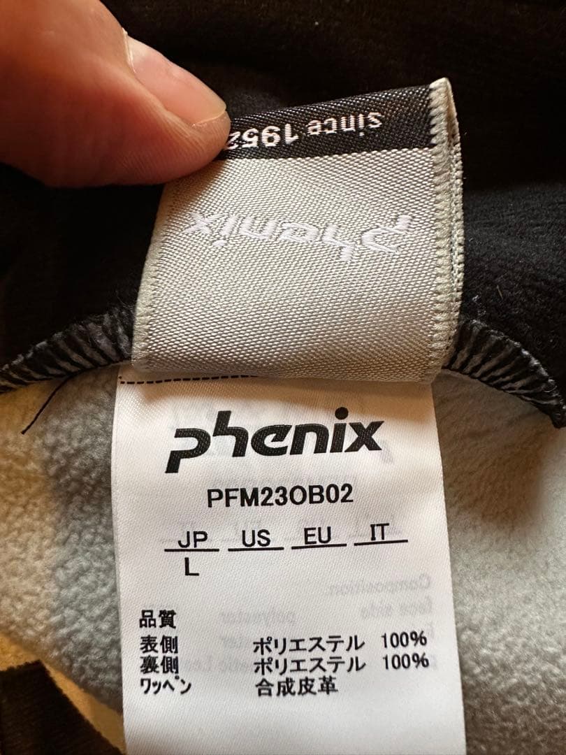 フェニックス アルペンスキー ハーフパンツ メンズLサイズ 黒【Phenix】