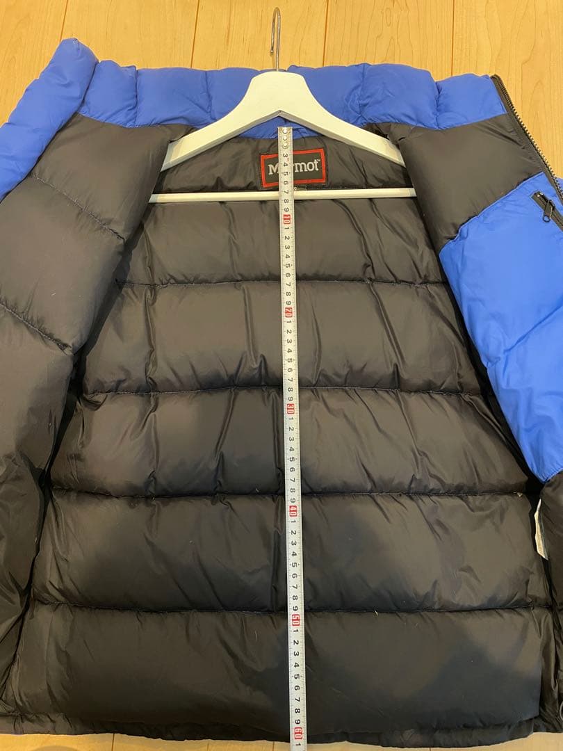 Marmot ダウンジャケット サイズS 青