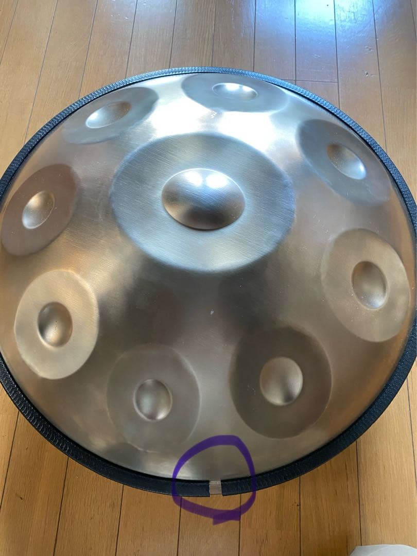 ハンドパン　スケールD