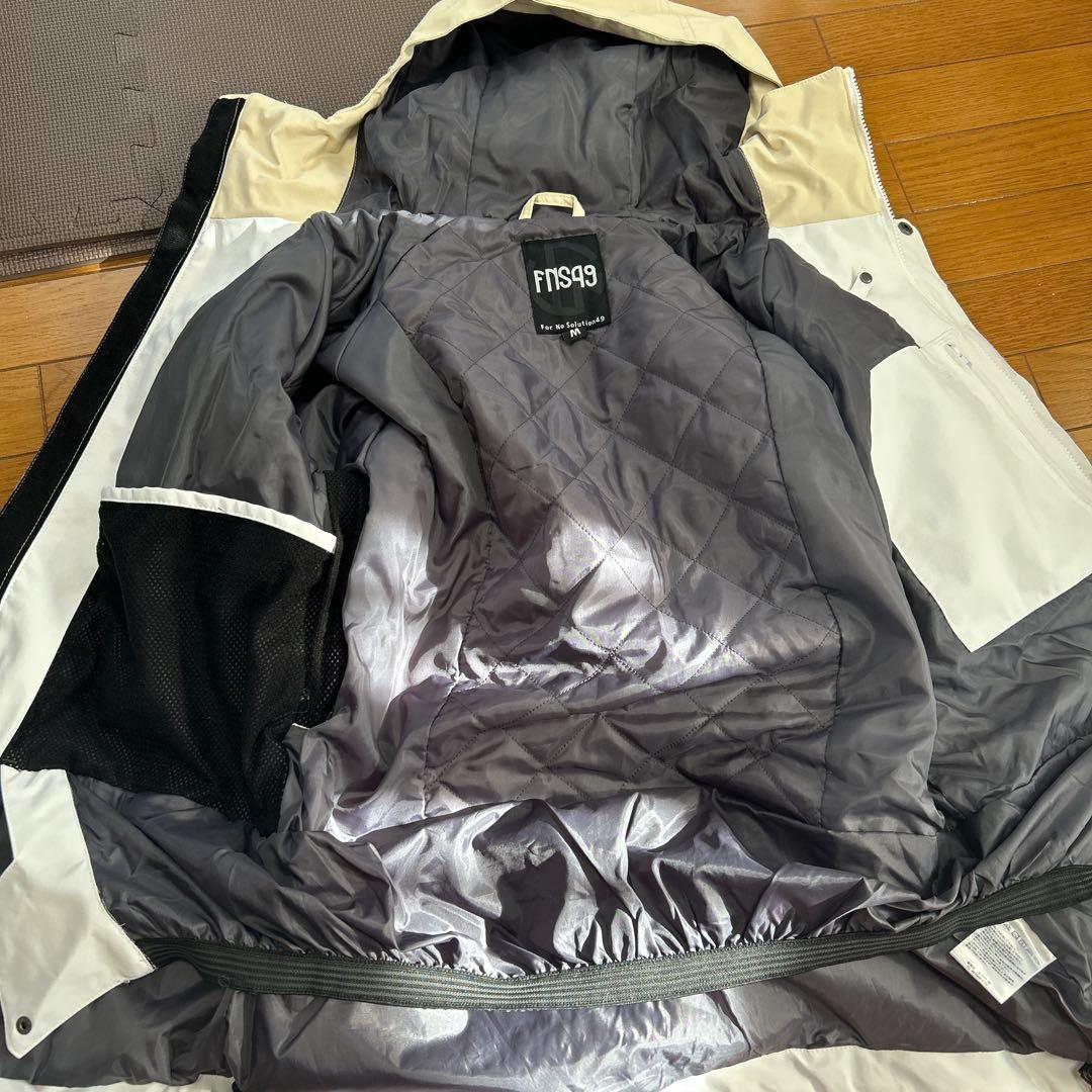 あおさ⭐︎スノーボードウェア ホワイト・ミント・ピンク