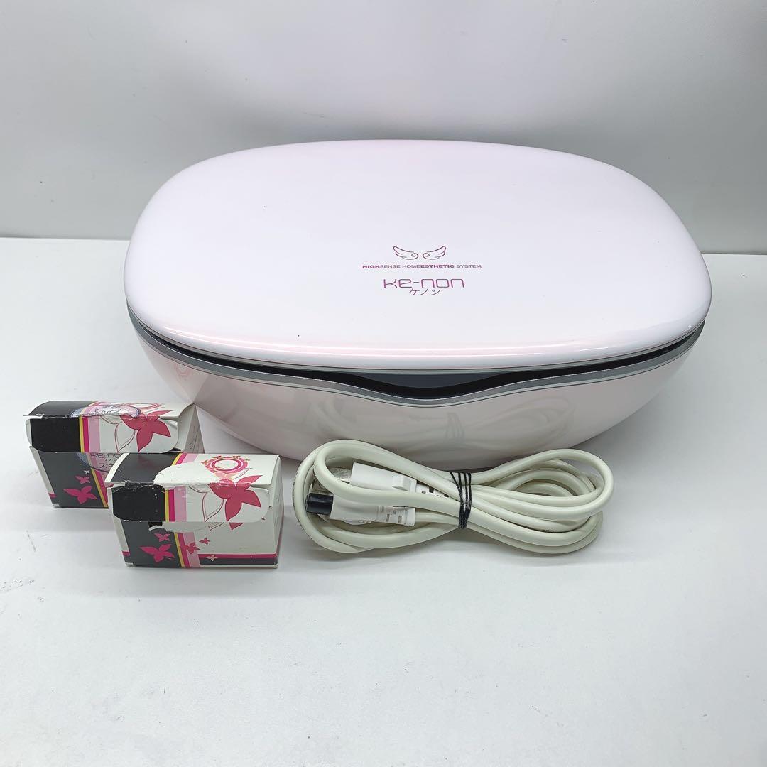 《ほぼ未使用⭐️眉毛脱毛器付き》 ケノン ver 5.0 カートリッジ３つ付き