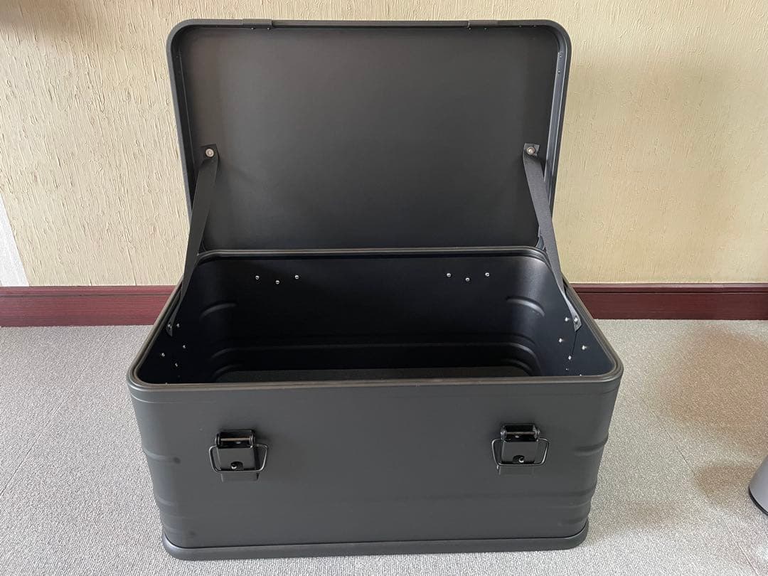 コンテナボックス50L マットブラック+2点