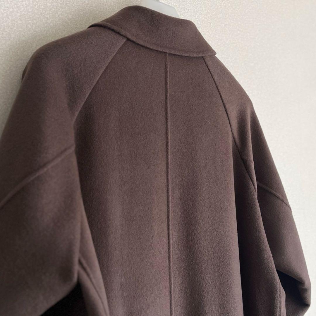 【現行タグ】ステンカラーコートXL ブラウン ビューティーアンドユース