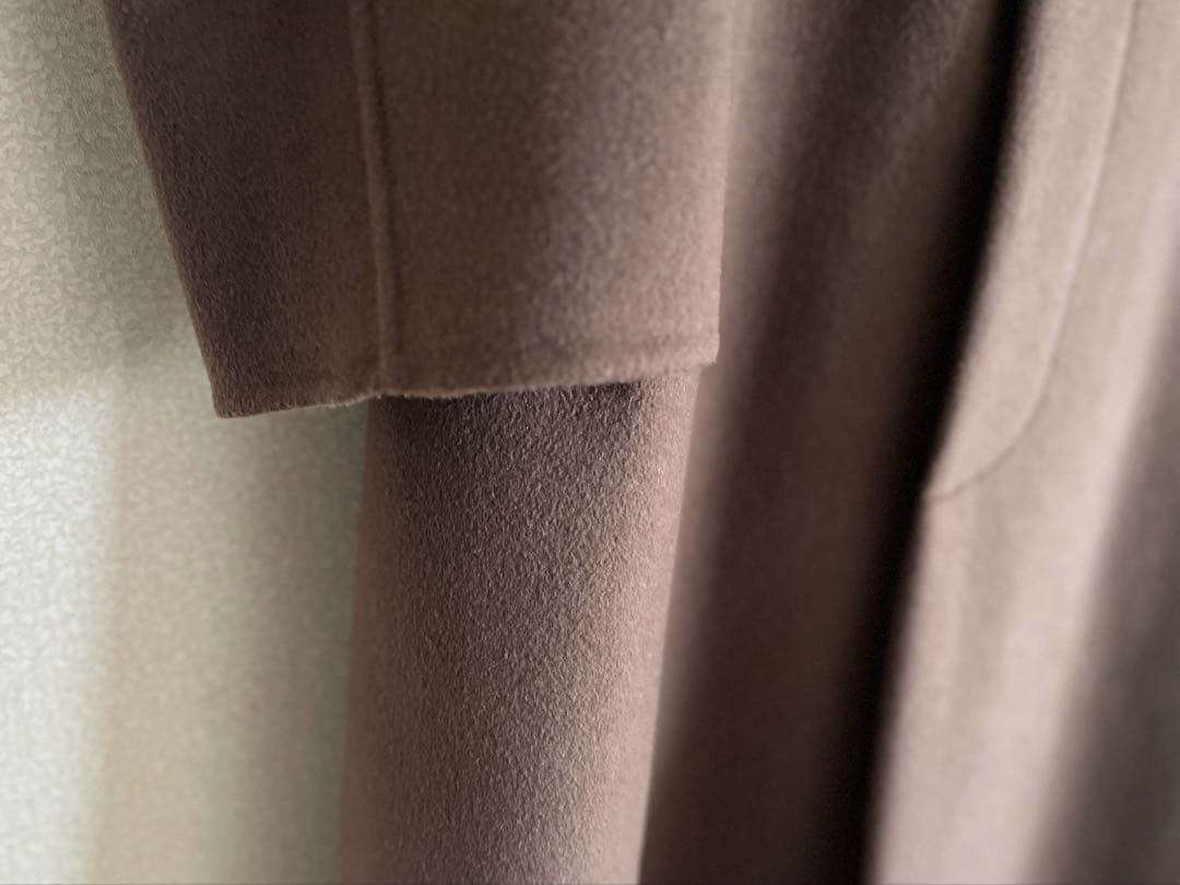 【現行タグ】ステンカラーコートXL ブラウン ビューティーアンドユース