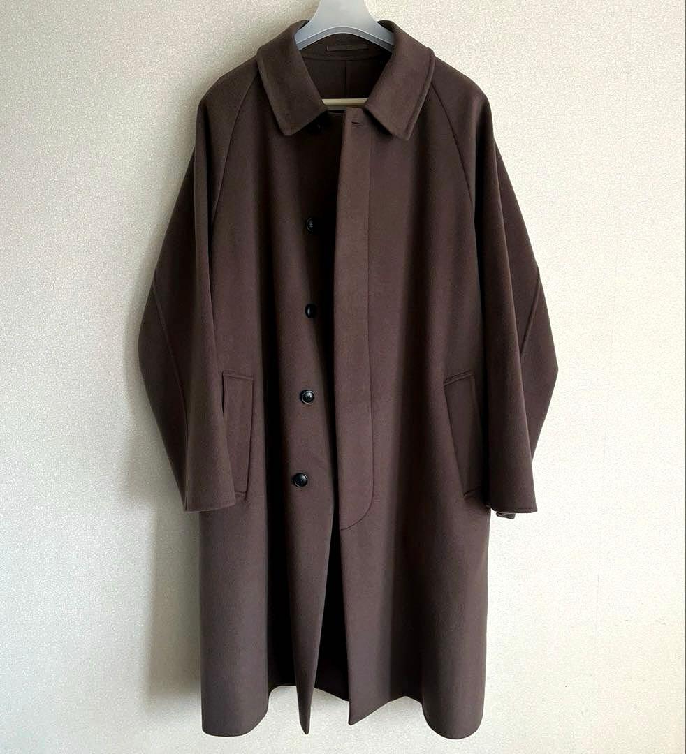 【現行タグ】ステンカラーコートXL ブラウン ビューティーアンドユース