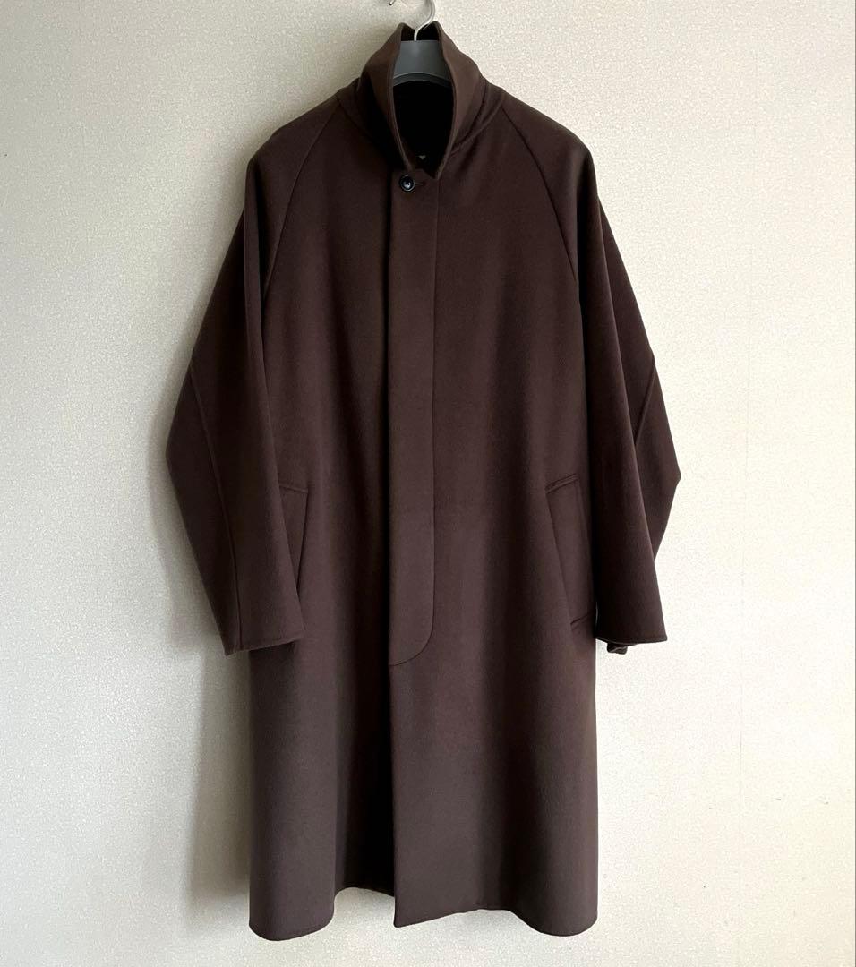 【現行タグ】ステンカラーコートXL ブラウン ビューティーアンドユース