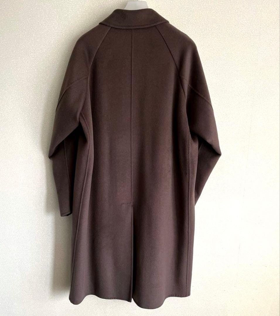 【現行タグ】ステンカラーコートXL ブラウン ビューティーアンドユース