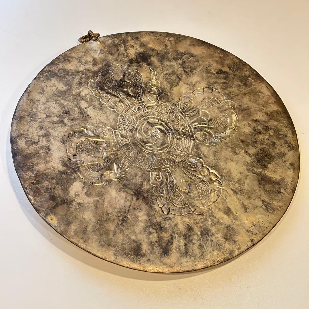 チベタン　カレンダー　真鍮　チベット仏教