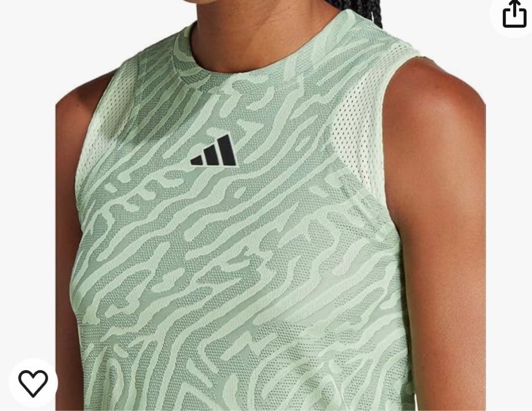 アディダス レディーステニスウェア上下セット 2024SS 全豪モデル