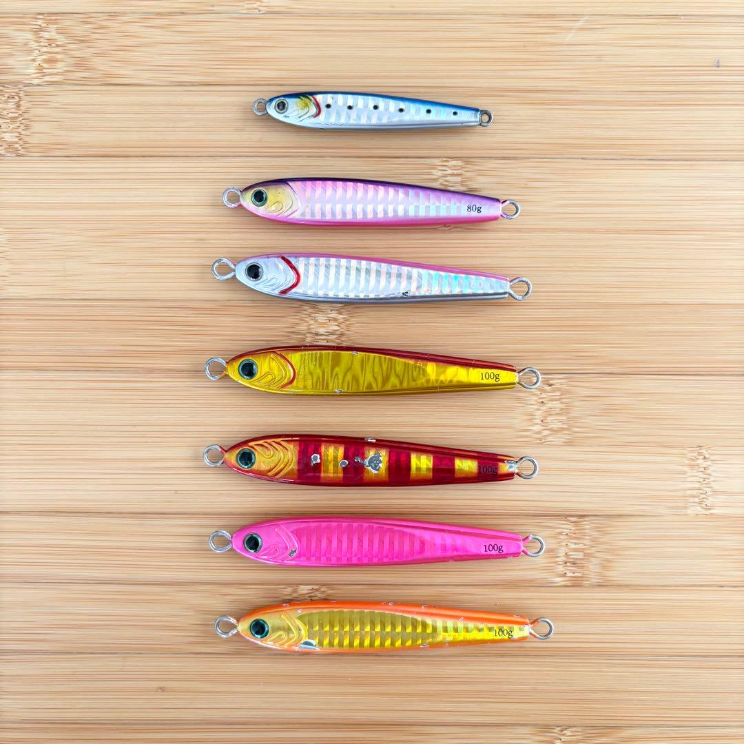 ダイワ　TGベイト 7本セット 100g 80g 45g