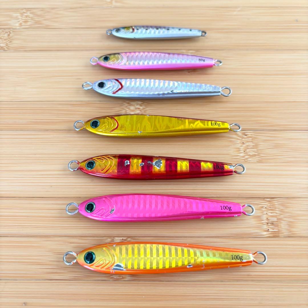 ダイワ　TGベイト 7本セット 100g 80g 45g