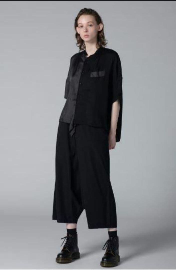 【新品】ワイズ（ヨウジヤマモト） 23aw ウールギャバジンサルエルパンツ