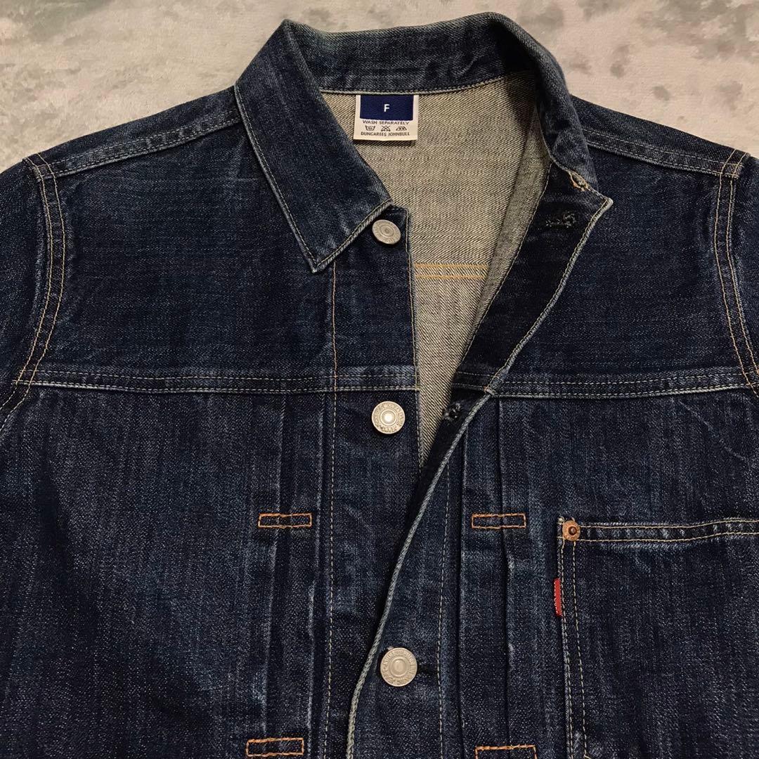 90s ジョンブル　ビンテージデニムジャケット　ジージャン ファーストタイプ