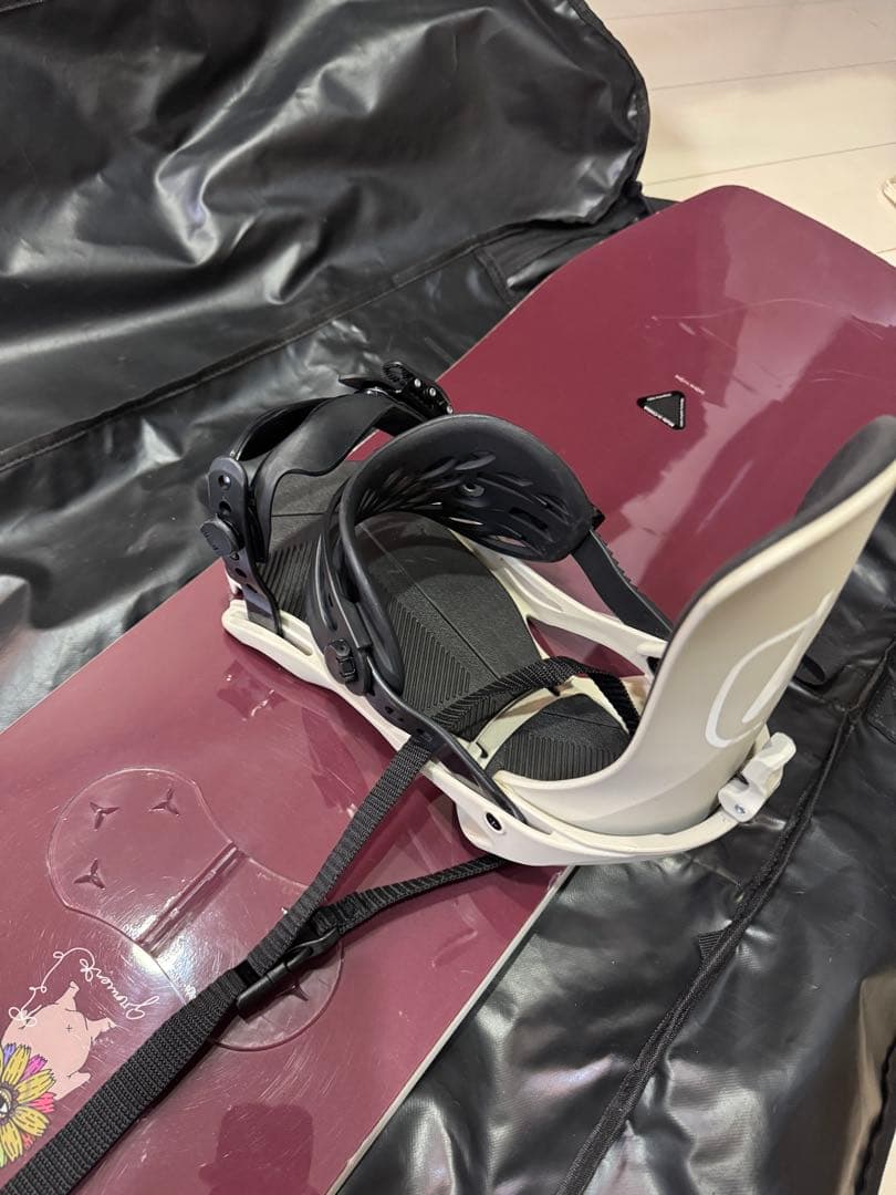 スノーボード（154）、バインディング、ケースセット