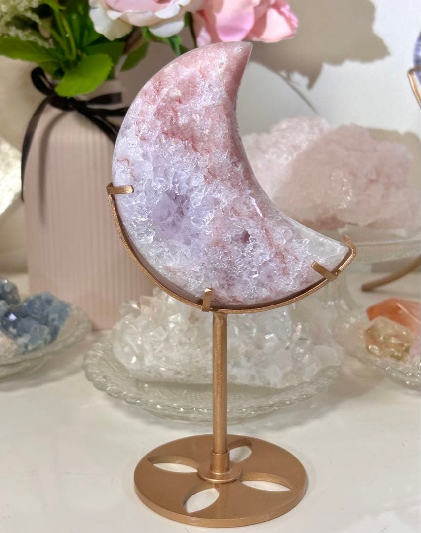 ☆様 2点おまとめ ピンクアメジスト ムーンストーン 月 - メルカリ