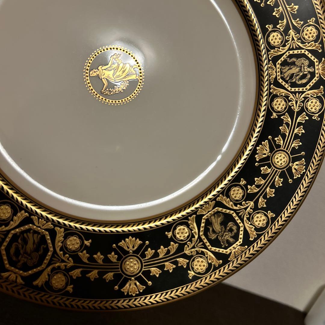 ウェッジウッド　アストバリー　ブラック　ディナープレート　27.5cm