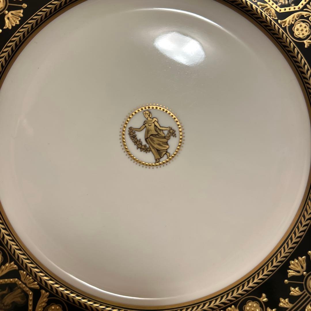 ウェッジウッド　アストバリー　ブラック　ディナープレート　27.5cm