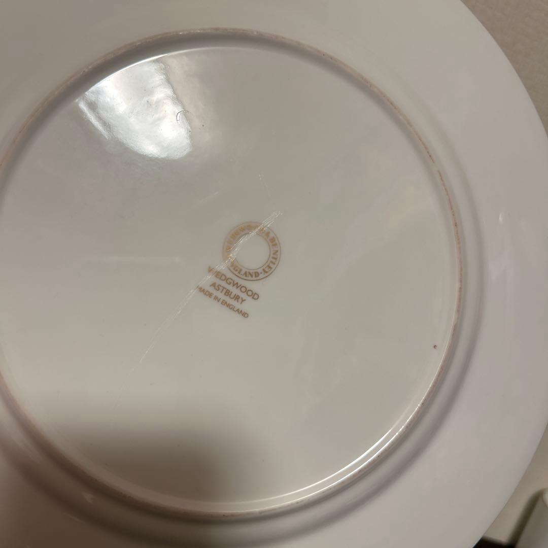 ウェッジウッド　アストバリー　ブラック　ディナープレート　27.5cm