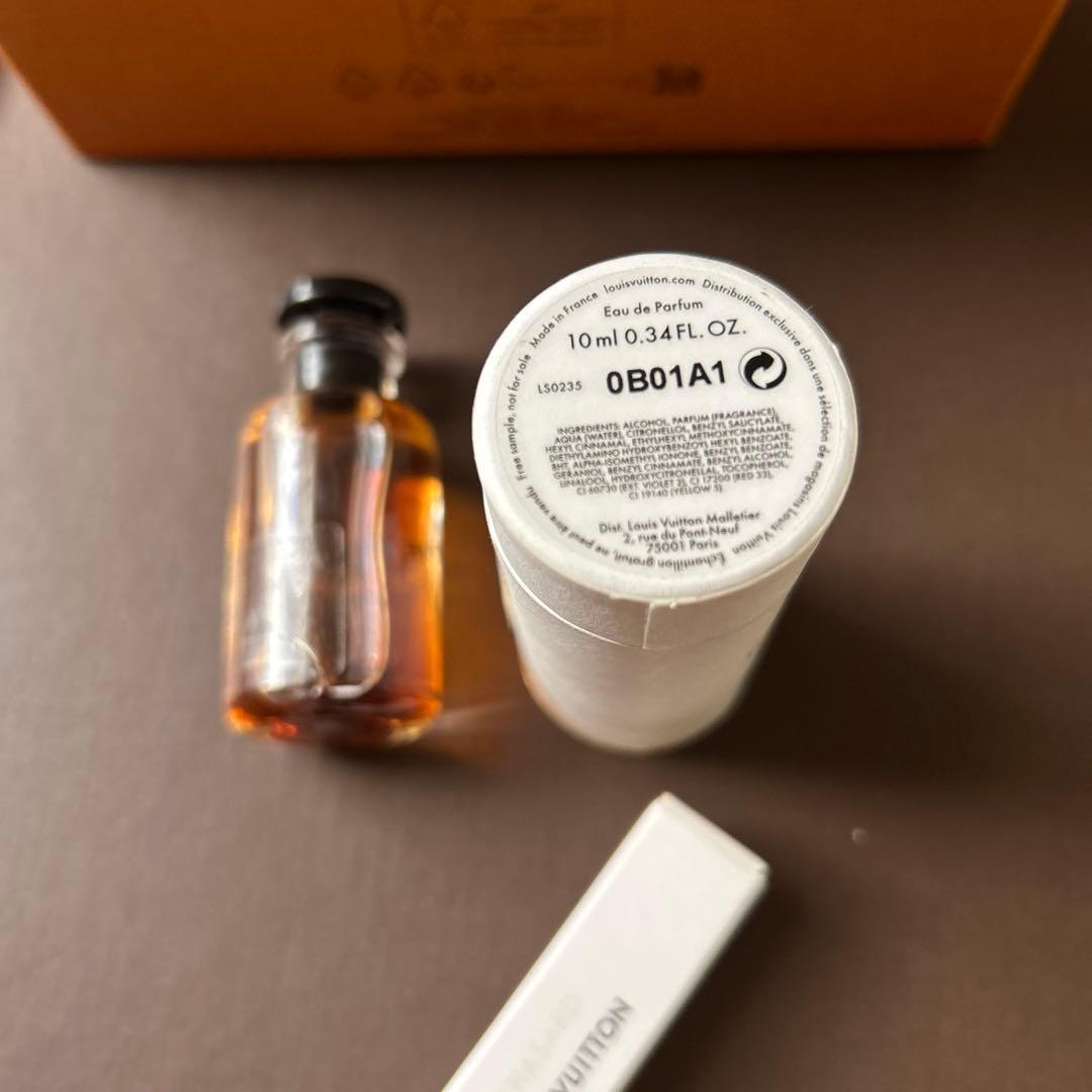 ルイヴィトンMatière Noire 香水 10ml オーアザール2ml