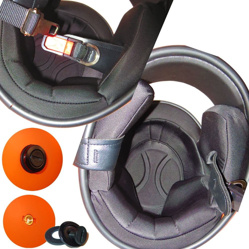 フルフェイス（ホワイト）昭和レトロ カフェレーサー 70年代 族ヘル 復刻版