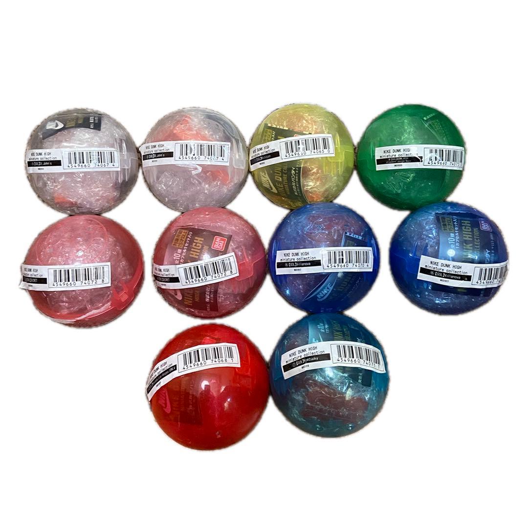 スポーツ NIKE DUNK HIGH miniature collection