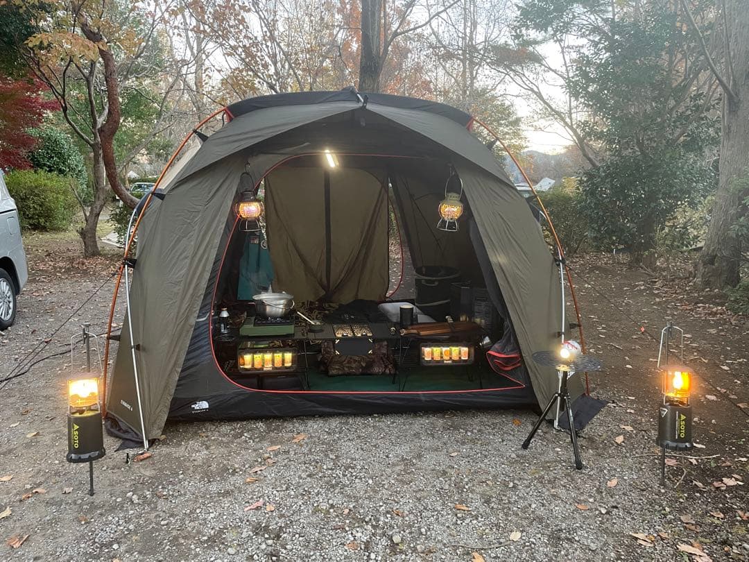 NORTH Face エバベース6 純正フットプリント付き