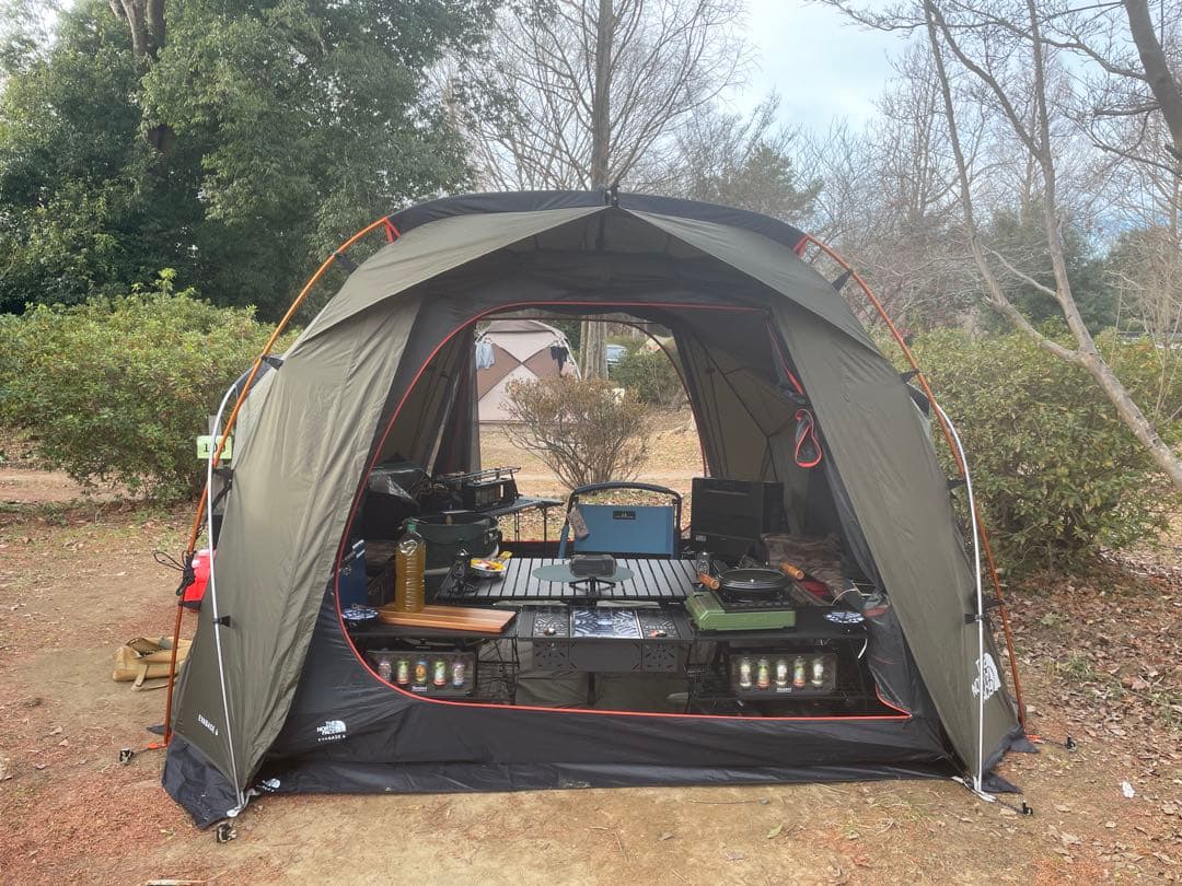 NORTH Face エバベース6 純正フットプリント付き