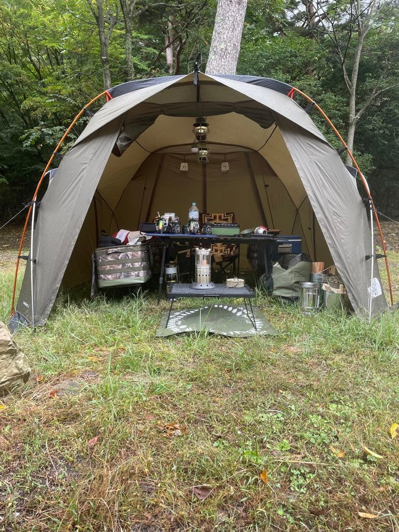 NORTH Face エバベース6 純正フットプリント付き