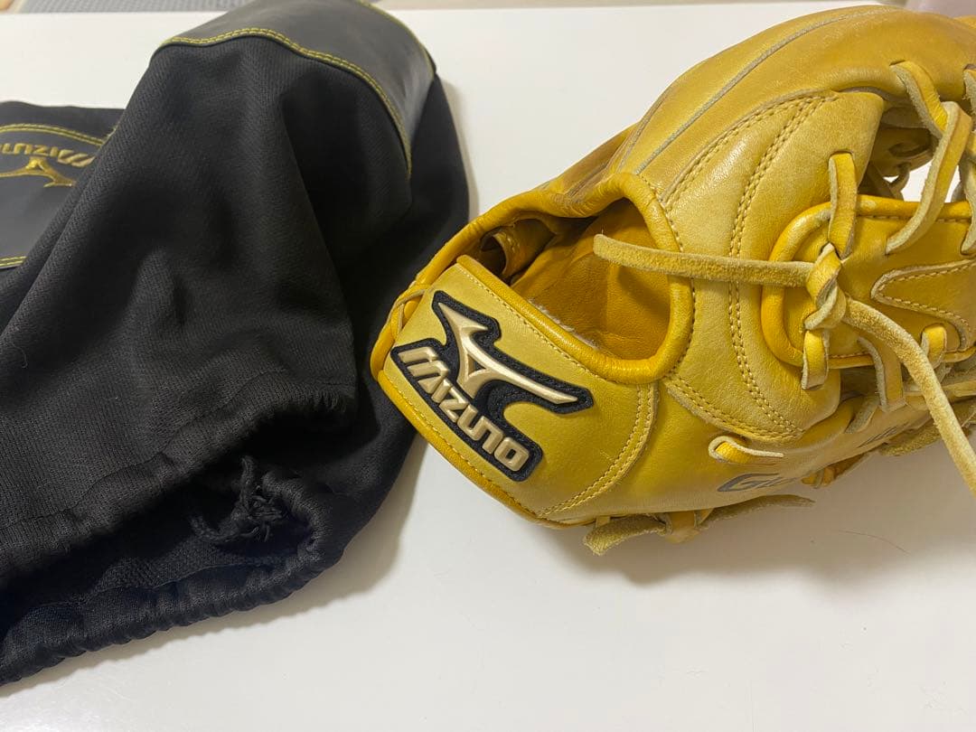 Mizuno Global Elite 外野手グローブ イエローケース付き