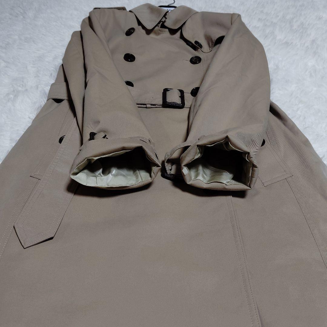 美品 バーバリー トレンチコート ハニーベージュ ライナー メガチェック 38
