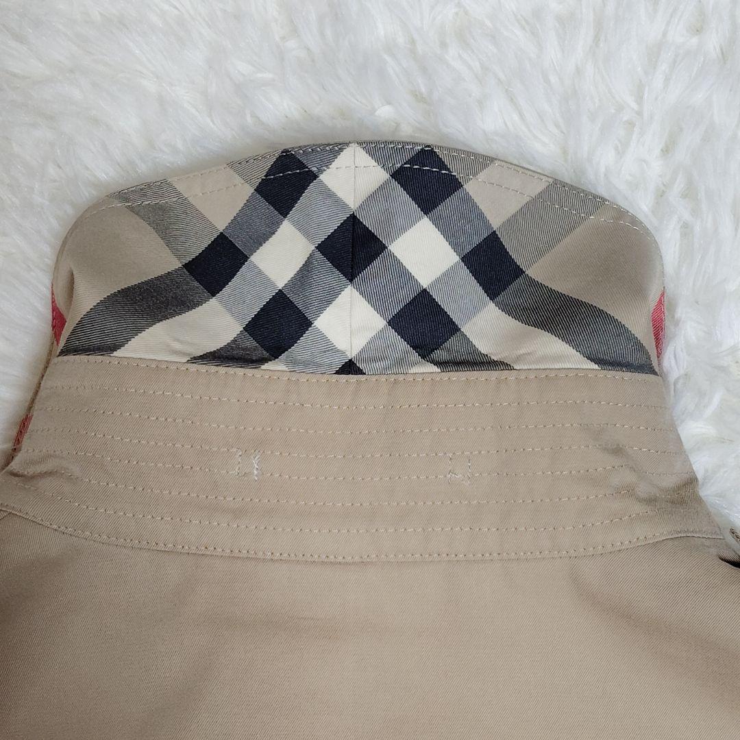 美品 バーバリー トレンチコート ハニーベージュ ライナー メガチェック 38