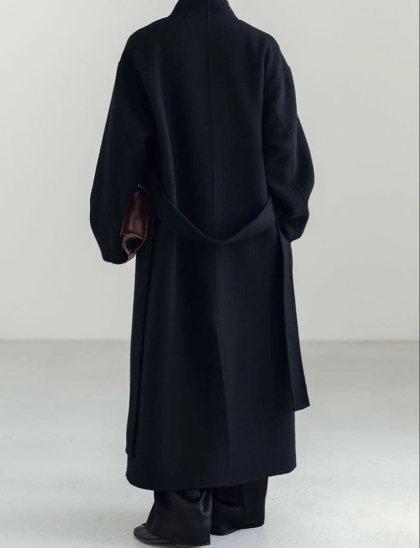 ジャケット・アウター neau Serene Robe Coat(black)